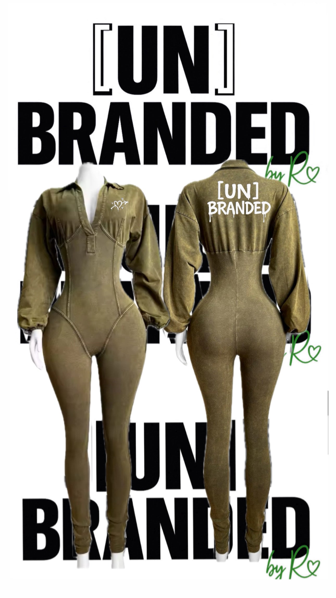 “BODEGA BADDIE” ONE PIECE JUMPSUIT