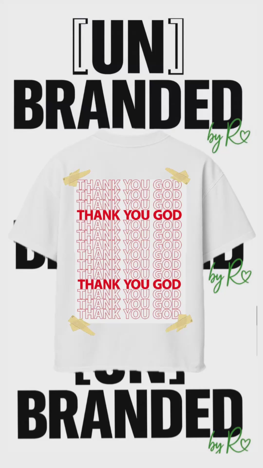 “THANK YOU GOD” OVERSIZED T-SHIRT