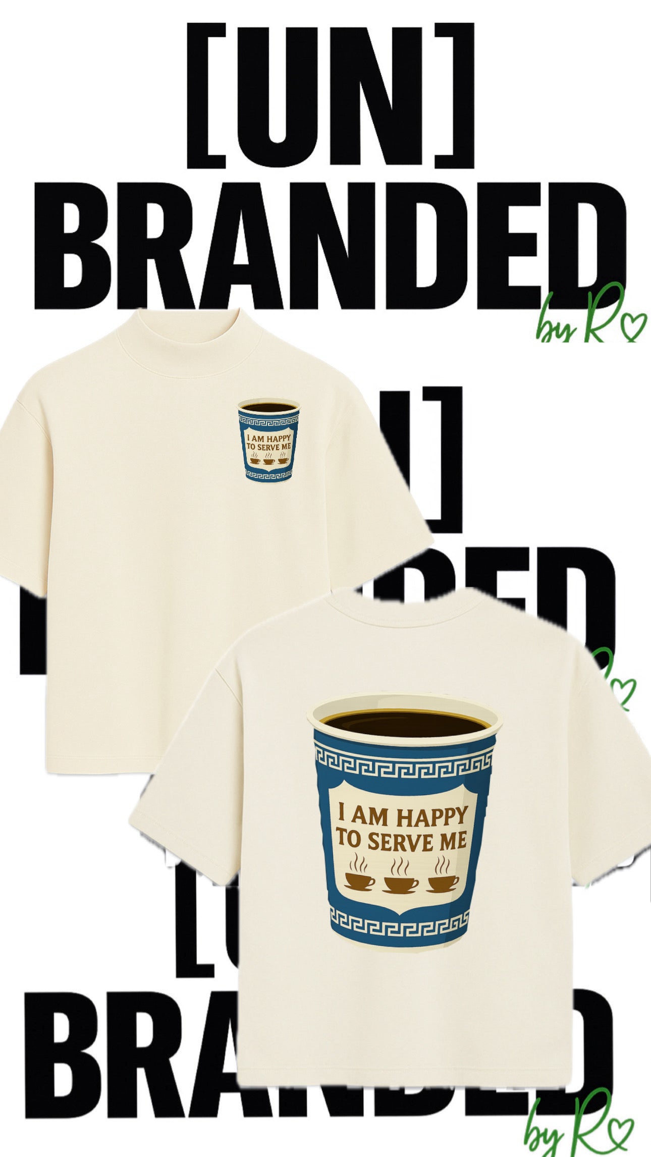 “SERVE ME” OVERSIZED TSHIRT