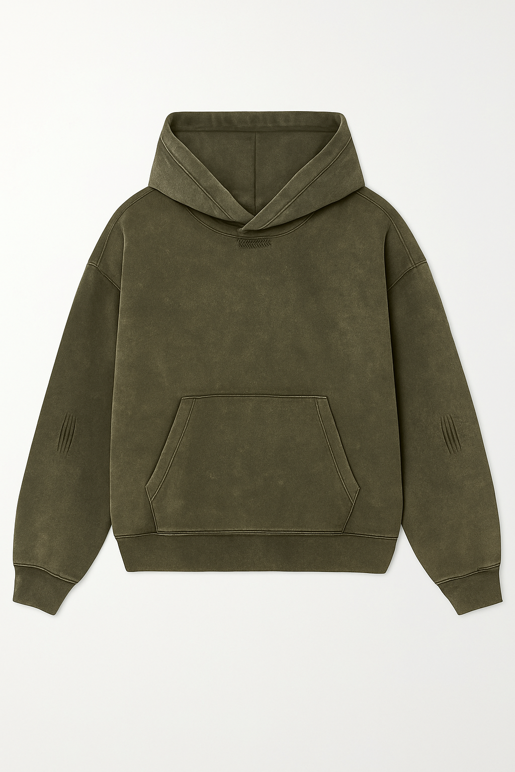 “Serve Me” - Olive Wash Hoodie [pants not included]