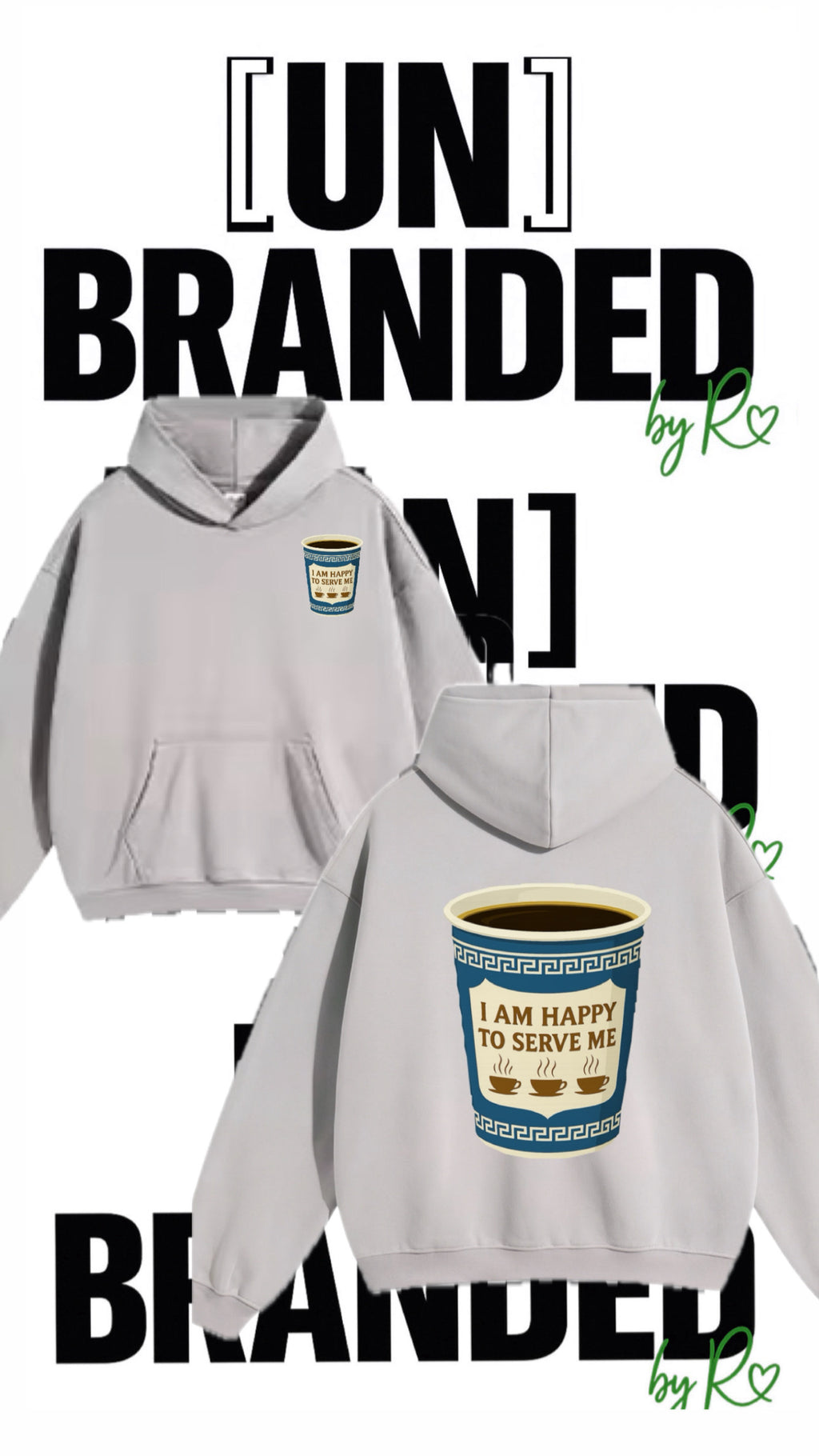 “Happy to Serve Me” -  Hoodies [pants not included]