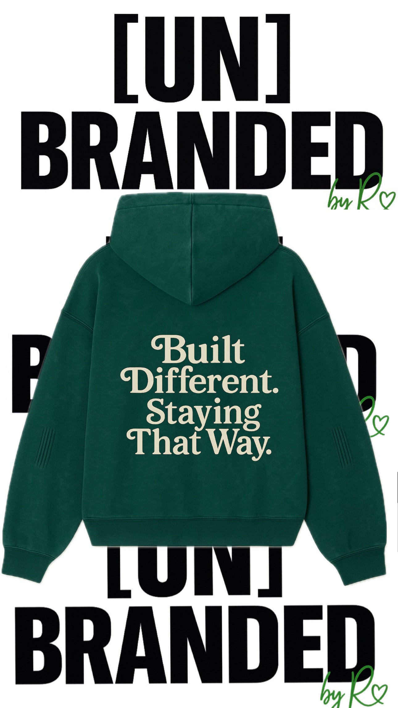 BUILT DIFFERENT EMERALD SWEATSUIT