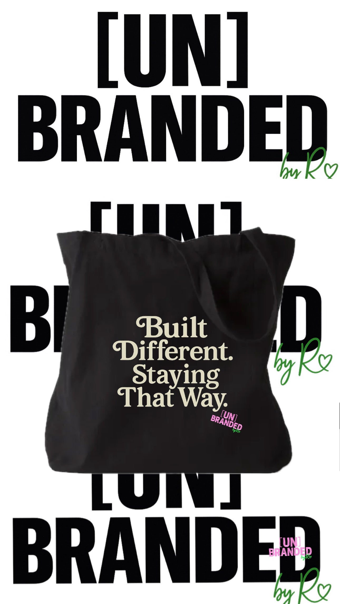 BUILT DIFFERENT TOTE