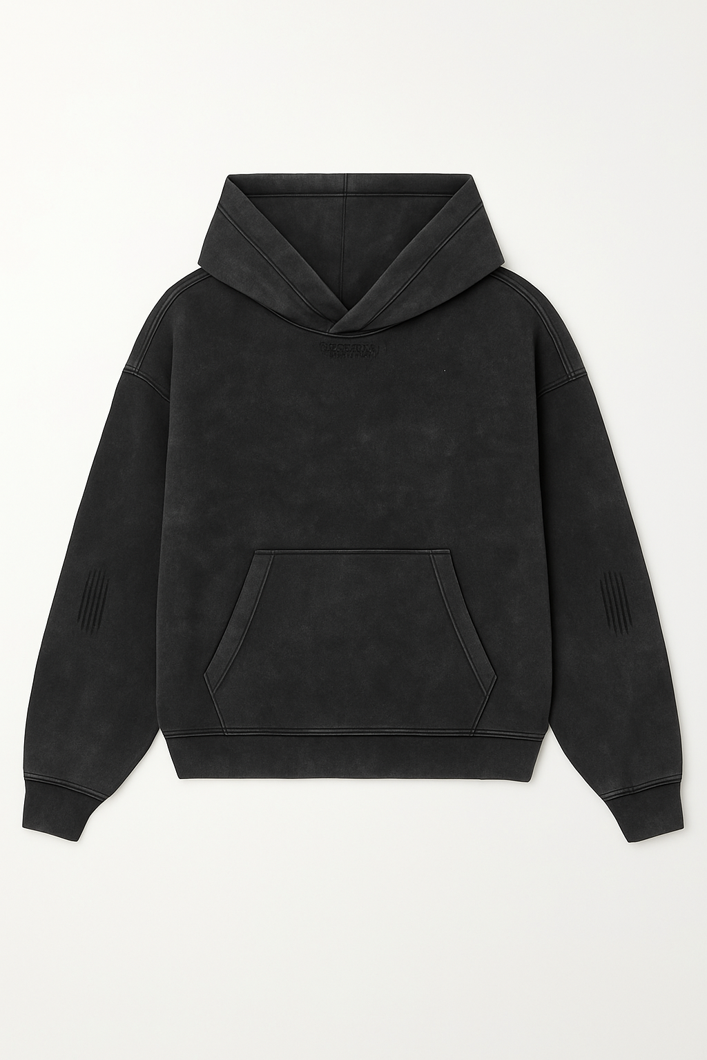“HAPPY TO SERVE ME” BLACK SWEATER