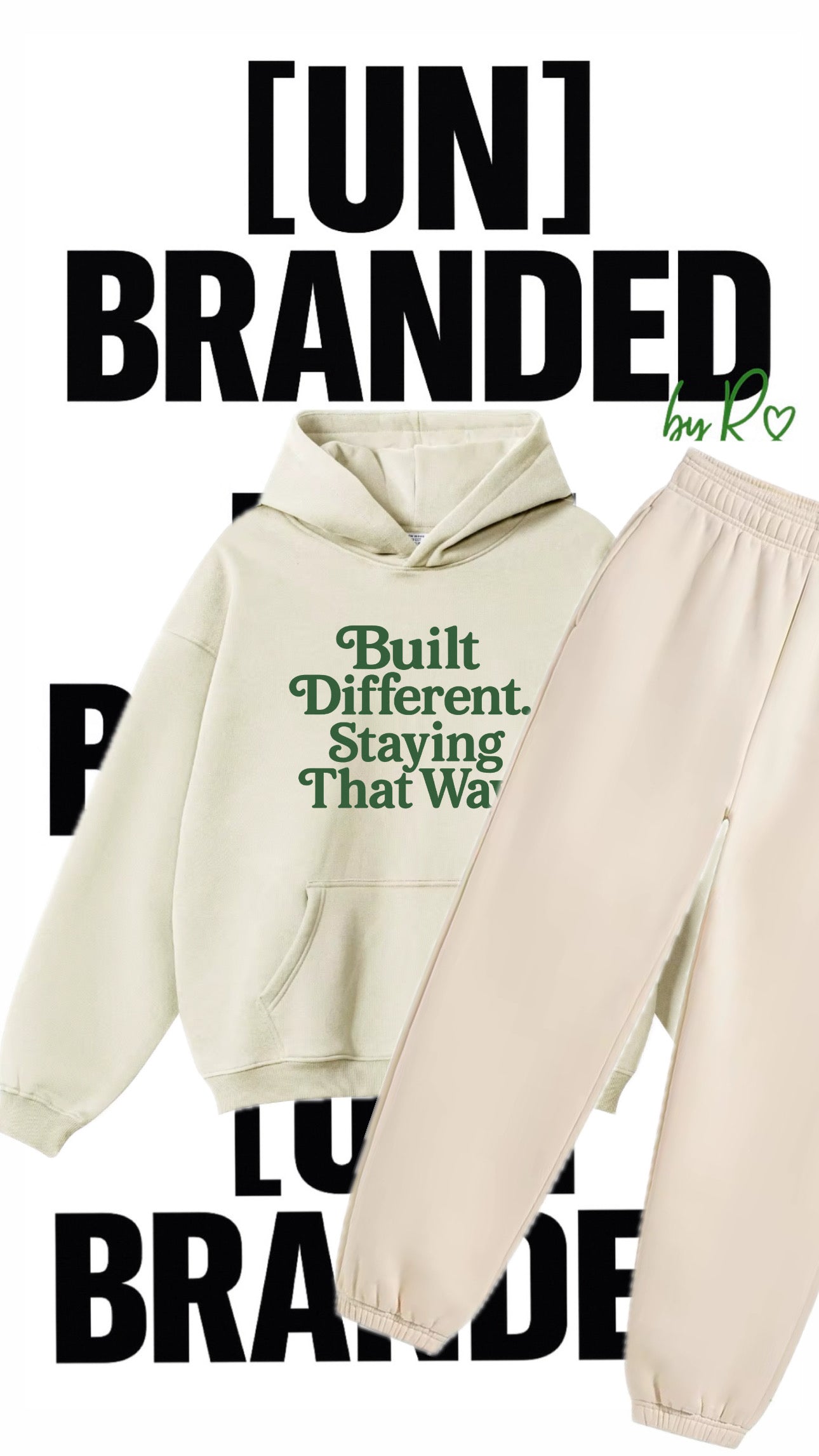 BUILT DIFFERENT HEAVYWEIGHT HOODIE