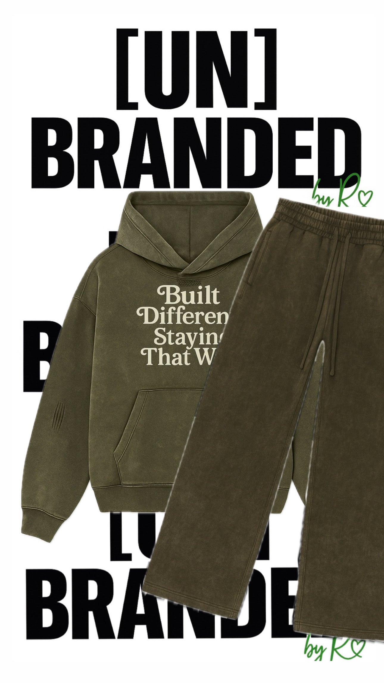 BUILT DIFFERENT HEAVYWEIGHT HOODIE