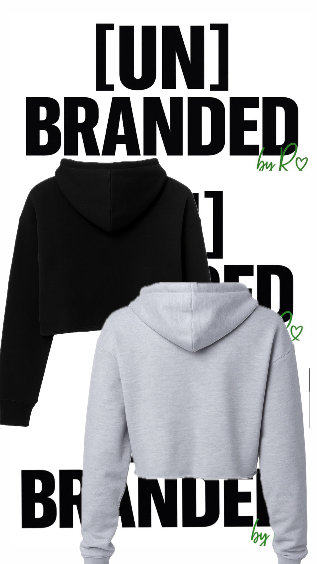 “HAPPY TO SERVE ME” CROPPED LIGHTWEIGHT HOODIE