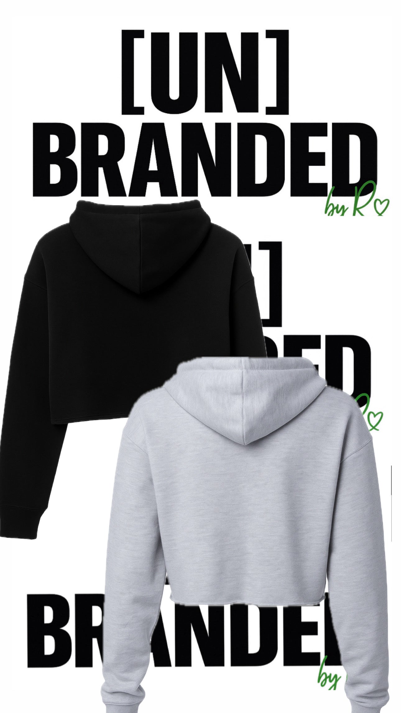 “HAPPY TO SERVE ME” CROPPED LIGHTWEIGHT HOODIE