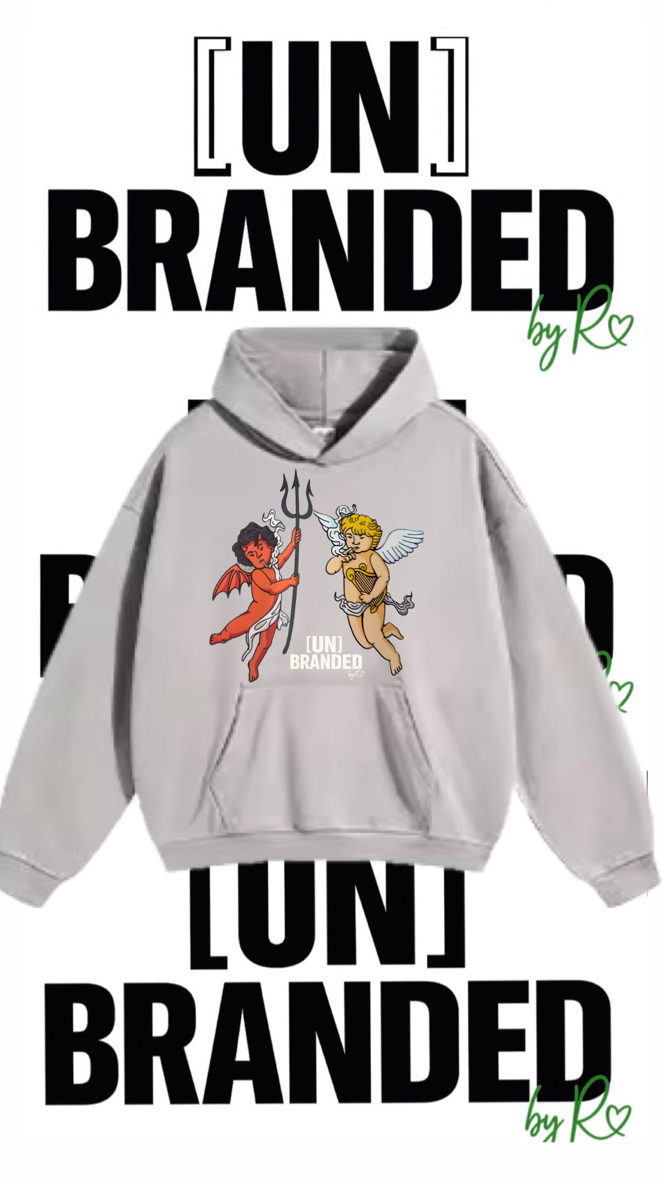 “FRIENDS WHO FLOWER” LIMITED EDITION - RHINESTONE HEAVYWEIGHT HOODIE