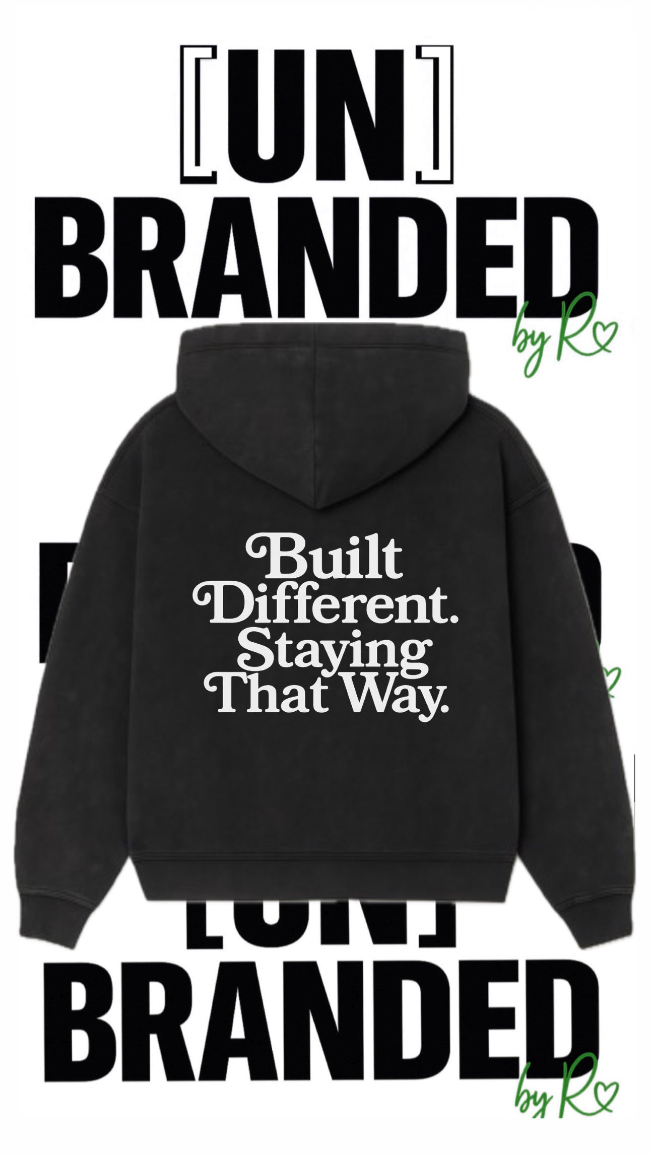 BUILT DIFFERENT HEAVYWEIGHT HOODIE