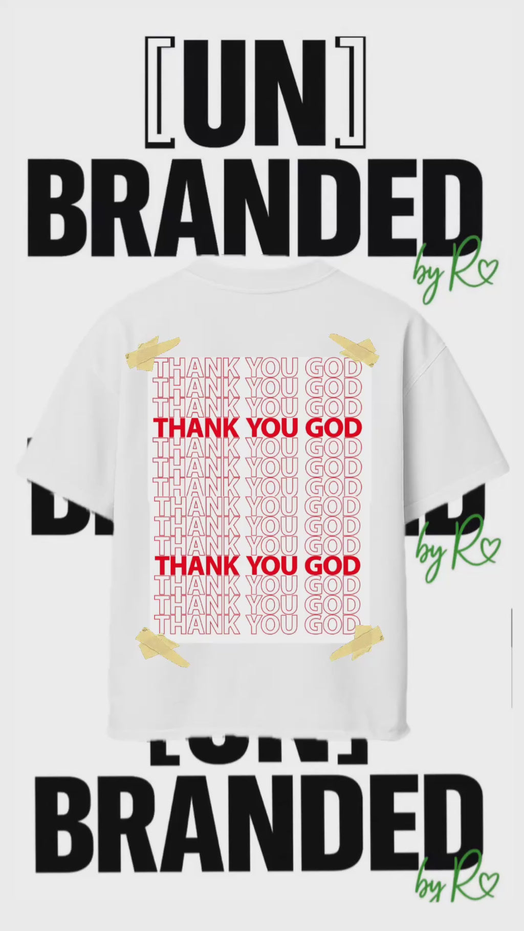 “THANK YOU GOD” OVERSIZED T-SHIRT